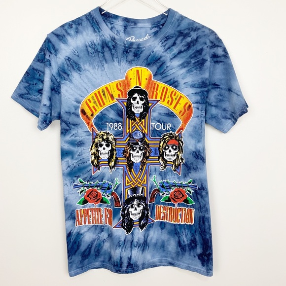 Bravado Other - Guns N Roses | Tie Dye Graphic Band Tee